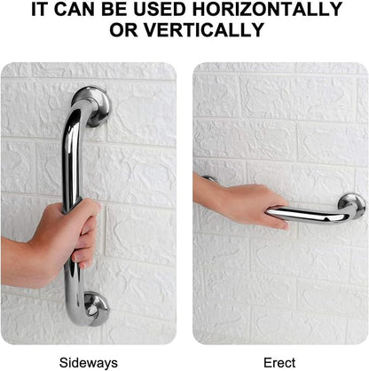 Premium Large Stainless Steel Grab Bars: Elevate Your Bathroom Safety and Style with Our Wall-Mounted Shower and Bath Support Handles