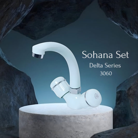Delta 8 Pieces Bath Set SOHANA 3060
